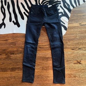 GSTAR RAW Black/Blue Skinny Jeans